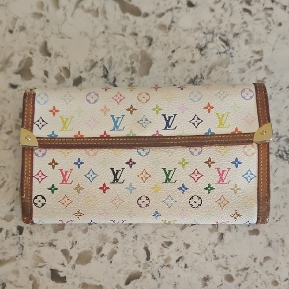 Louis Vuitton Long Murakami Multicolor Wallet with Box - Picture 3 of 17